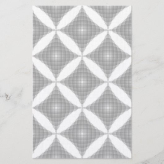 DIAMOND-GESTATTETES ABSTRAKTES MUSTER BRIEFPAPIER (Vorderseite)