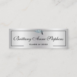 Diamond gestufte Grad Cap Silver 2 Rufkarte Telefonnummerkarte