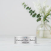 Diamond gestufte Grad Cap Silver 2 Rufkarte Telefonnummerkarte (Stehend Vorderseite)