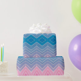 Diamond Gift Wrap Ombre Lackierung Wasserfarbe Geschenkpapier