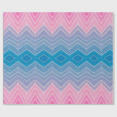 Diamond Gift Wrap Ombre Lackierung Wasserfarbe Geschenkpapier (Flach)