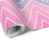Diamond Gift Wrap Ombre Lackierung Wasserfarbe Geschenkpapier (Rolleneckpunkt)
