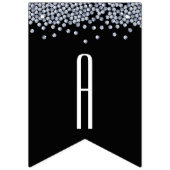 Diamond Glitzer Bling Personalisiert Wedding Wimpelkette (Zweite Fahne)