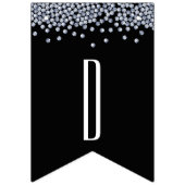 Diamond Glitzer Bling Personalisiert Wedding Wimpelkette (Dritte Fahne)