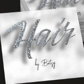 Diamond Glitzer Hair Stylist Business Card