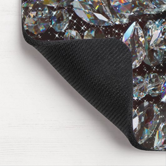 Diamond Glitzer Sparkle Elegant Mousepad (Ecke)