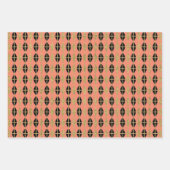 Diamond & Gold Grid Trio III Geschenkpapier Set (Vorderseite 3)