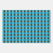 Diamond & Gold Grid Trio IV Geschenkpapier Set (Vorderseite 3)