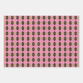 Diamond & Gold Grid Trio V Geschenkpapier Set (Vorderseite 2)