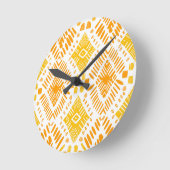 Diamond Gold - Wall Clock Runde Wanduhr (Winkel)