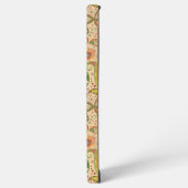 Diamond Green Paisley Calligraphie Name Samsung Galaxy Hülle (Linke Seite)