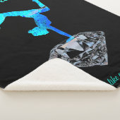Diamond Gymnast Shine Bright Sherpa Blanket Sherpadecke (3/4)