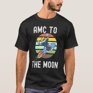 Diamond Hands Amcwallstreetbets Amc Apes Amc to th T-Shirt