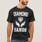 Diamond Hands Trader GME Wallstreetbets WSB T-Shirt (Vorderseite)