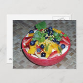 Diamond Head Cove Health Bar - Acai Bowl Postkarte (Vorne/Hinten)