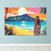 Diamond Head Hawaii tropische Landschaft