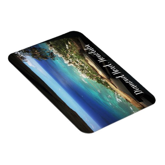 Diamond Head, Honolulu Magnet (Rechte Seite)