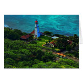 Diamond Head Lighthouse #1 Karte (Vorderseite (Horizontal))