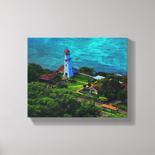 Diamond Head Lighthouse #1 Leinwand