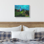 Diamond Head Lighthouse #1 Leinwand (Insitu (Schlafzimmer))