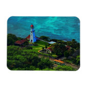 Diamond Head Lighthouse #1 Magnet (Horizontal)