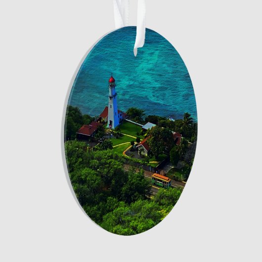 Diamond Head Lighthouse #1 Ornament (Vorderseite)