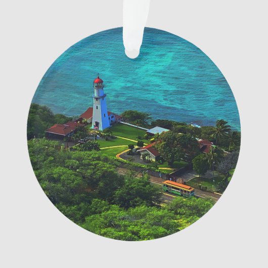 Diamond Head Lighthouse #1 Ornament (Vorderseite)