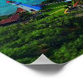 Diamond Head Lighthouse #1 Poster (Ecke)