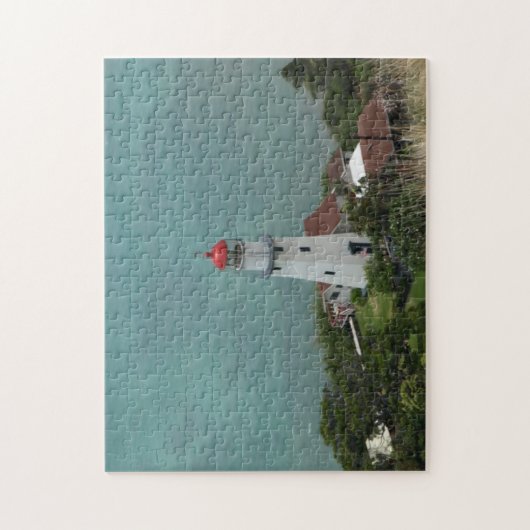 Diamond Head Lighthouse in Hawaii Puzzle (Vertikal)