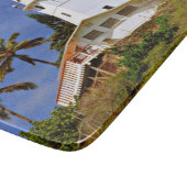Diamond Head Lighthouse, Oahu Hawaii Cutting Board Schneidebrett (Ecke)