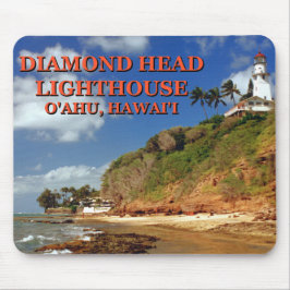 Diamond Head Lighthouse, O'ahu, Hawai'i Mousepad