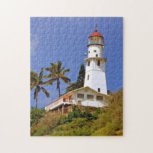 Diamond Head Lighthouse, O'ahu, Hawai'i Puzzle (Vertikal)