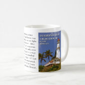 Diamond Head Lighthouse, O'ahu, Hawai'i Tasse (VorderseiteRechts)