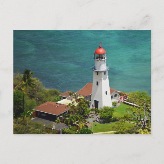 Diamond Head Lighthouse Postcard Postkarte (Vorderseite)