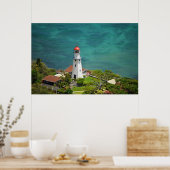 Diamond Head Lighthouse Poster (Küche)