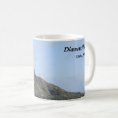 Diamond Head, Oahu, Hawaii Classic Tasse (VorderseiteRechts)