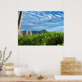 Diamond Head Sky Poster (Küche)