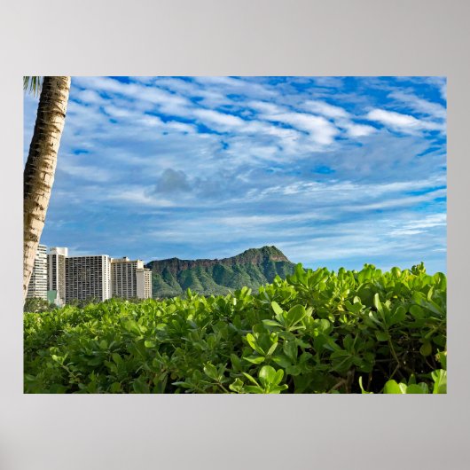Diamond Head Sky Poster (Vorne)
