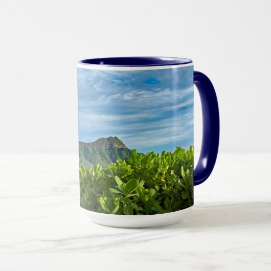 Diamond Head Sky Tasse (VorderseiteRechts)