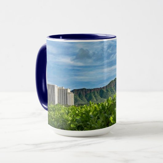 Diamond Head Sky Tasse (Vorderseite Links)