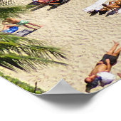 Diamond Head und Waikiki Poster (Ecke)