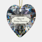 Diamond Heart 60. Hochzeitsszenarium Keramikornament (Links)
