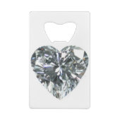 Diamond Heart Bottle Opener Geldbeutel Flaschenöffner (Rückseite)