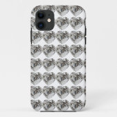 Diamond Heart Case-Mate iPhone Hülle (Rückseite)