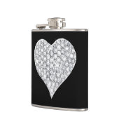 Diamond Heart Flask Flachmann (Links)
