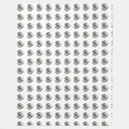 Diamond Heart Fleecedecke