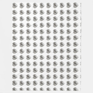 Diamond Heart Fleecedecke