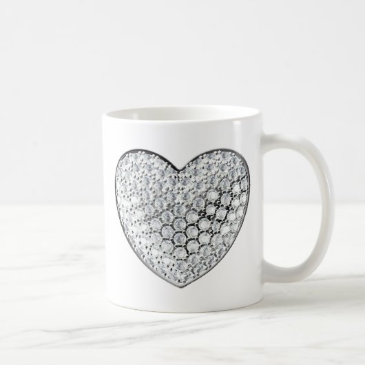 Diamond Heart Kaffeetasse (Rechts)