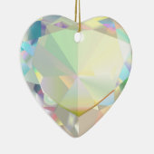 Diamond Heart Keramik Ornament (Rechts)