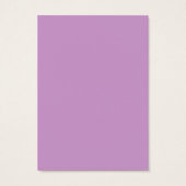 Diamond Heart Lila Brautparty Bingo Card (Rückseite)